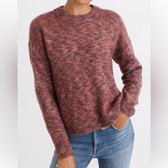 Madewell Sweaters - Madewell Space-Dyed Birchmont Crew Neck Medium Sweater